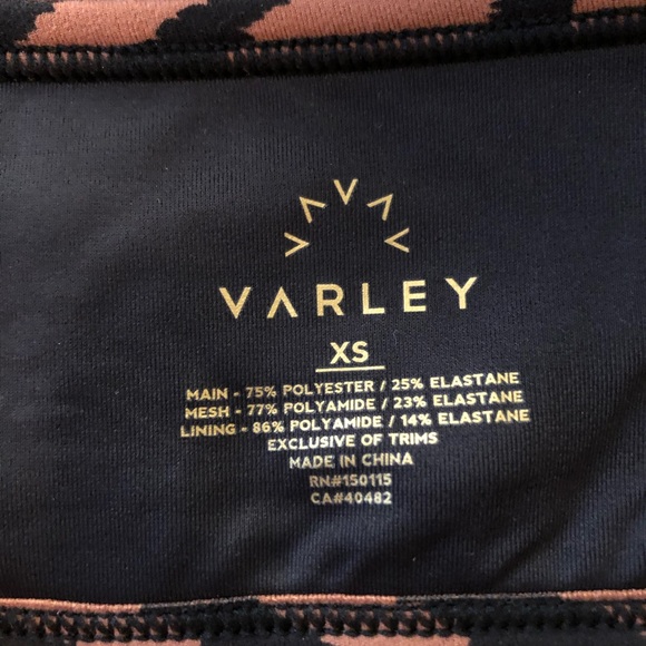 VARLEY Tiger Print Sports Bra - Picture 5 of 6